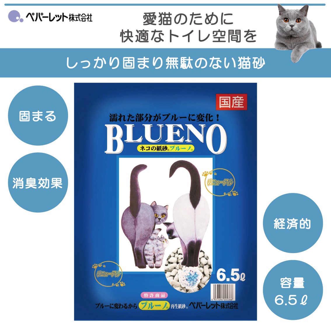 ペパーレット 猫砂 ネコ砂 紙 固まる 色が変わる おすすめ 燃えるゴミ