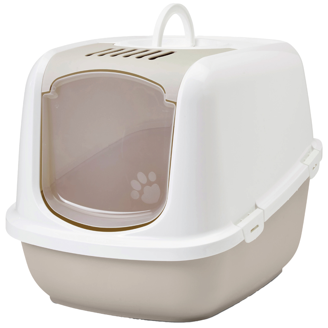 猫トイレ 大型 おすすめ 飛び散らない フルカバー 洗いやすい シンプル おしゃれ 脱臭 ドーム 送料無料 ネコトイレ SAVIC(セイヴィック) ネスタージャンボ