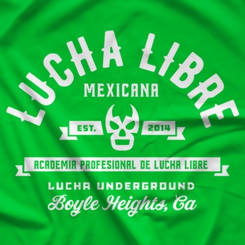 Lucha Underground Tシャツ「Lucha Underground Lucha MX ...