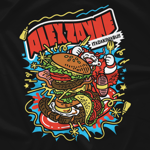 新日本プロレス 海外生産 輸入Tシャツ「NJPW ライオンマーク