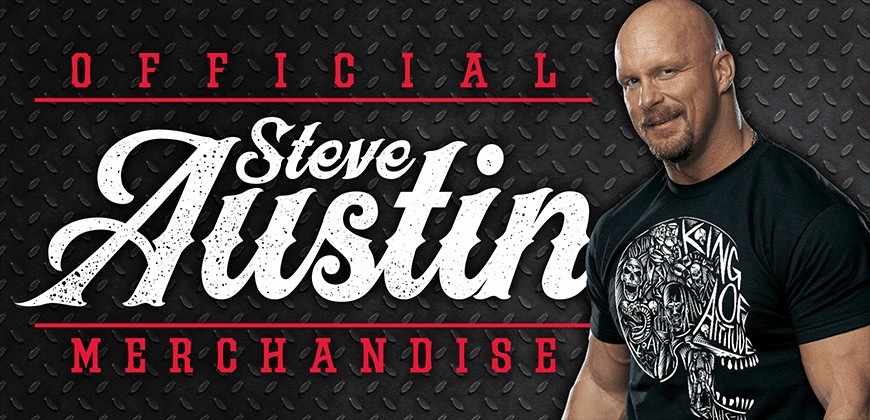 ストーンコールド・スティーブ・オースチン Tシャツ「STEVE