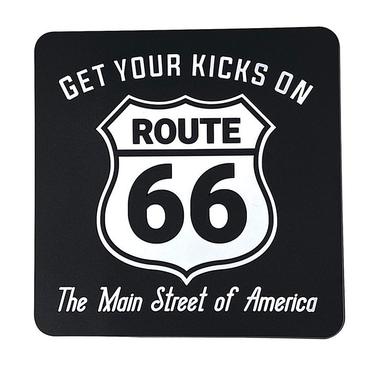 コースター グラスマット 10種類 ラバー素材 ルート66 ジャック