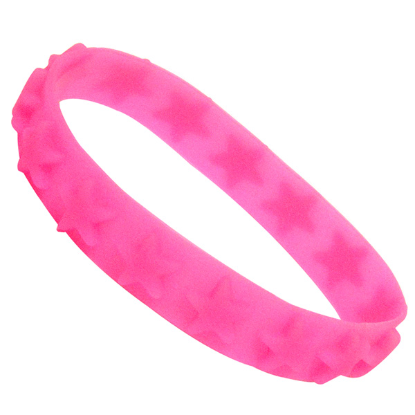 カラブレ シリコンブレスレット ≪星型スタッズ≫ シリコンバンド