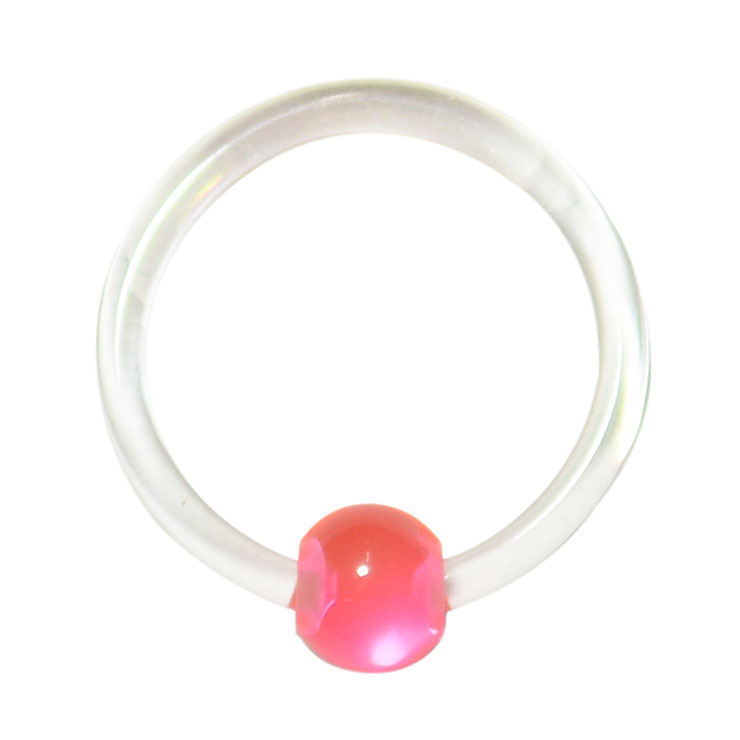 ボディピアス キャプティブ ビーズリング 14GA(1.6mm) UV