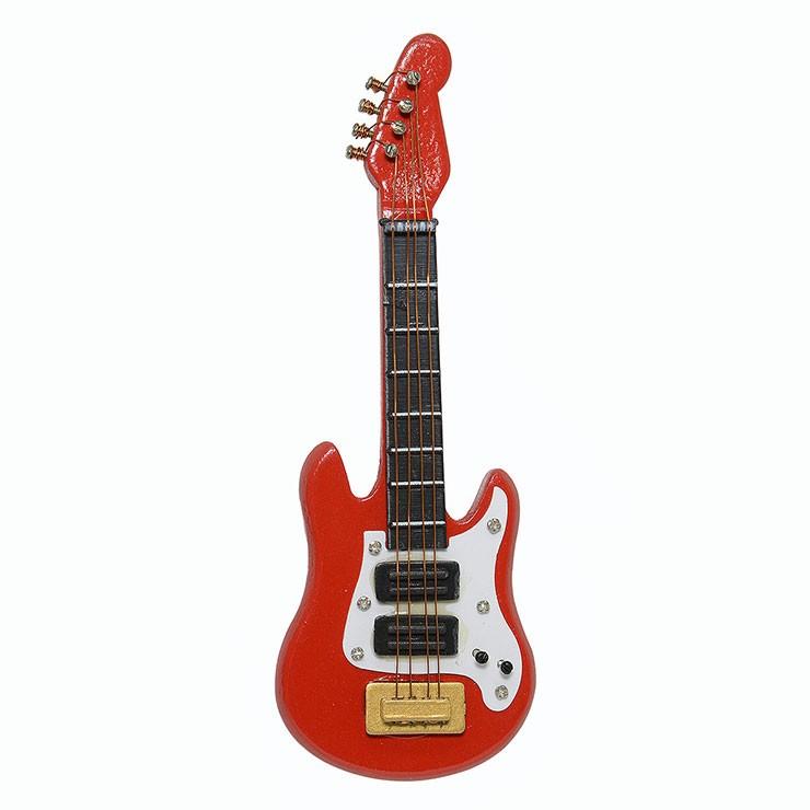 赤ギター キーホルダー 在庫1 エレキギター 音楽雑貨 通販