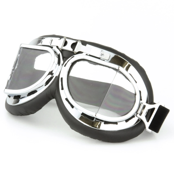 【定形外280円対応】バイク ゴーグル クリア・カラーレンズ E/F/G/H【ビンテージデザイン バイカー ハーレー ヘルメット アクセ 小物】『T』┃ |  | 02