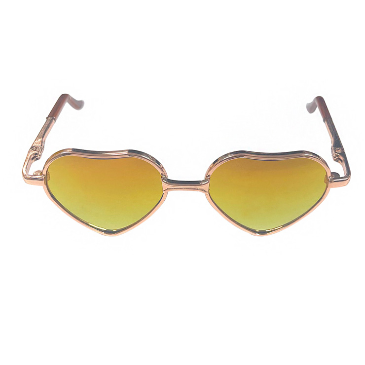 ミニチュア サングラス ハート -010 眼鏡 ハンドメイド 人形 パーツ