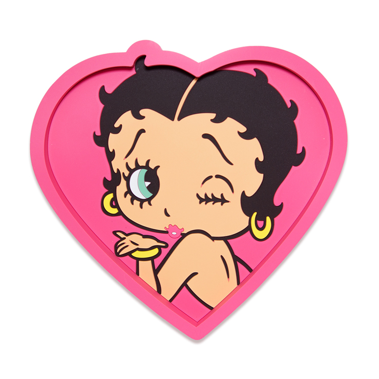 BettyBoop ラバートレイ 3種類 ゴム製 トレー 小物入れ マルチトレイ ベティ グッズ ベティちゃん アメコミ 原宿系 アメキャラ かわいい  【メール便対応】┃