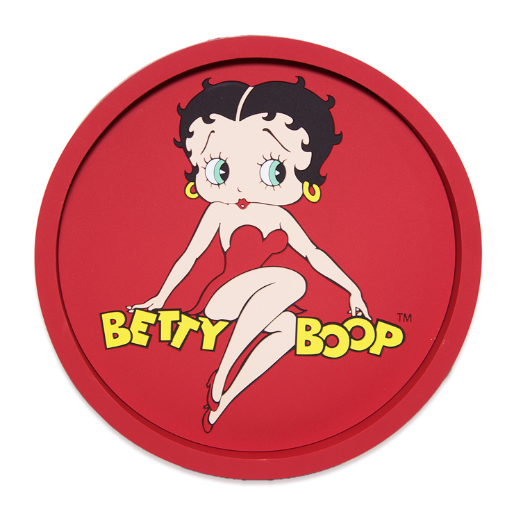 BettyBoop ラバートレイ 3種類 ゴム製 トレー 小物入れ マルチトレイ ベティ グッズ ベティちゃん アメコミ 原宿系 アメキャラ かわいい  【メール便対応】┃