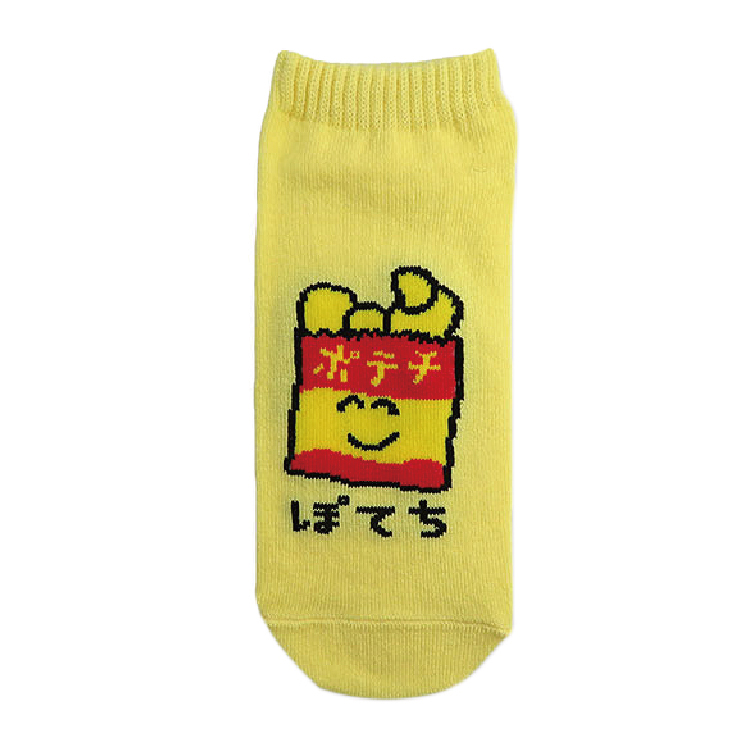 【6点までメール便280円対応】アンクル ソックス 022 10種類 スニーカーソックス 靴下 レディース 手書き ジャンクフード おえかきさん 食べ物 飲み物 女性用 ┃ ankle