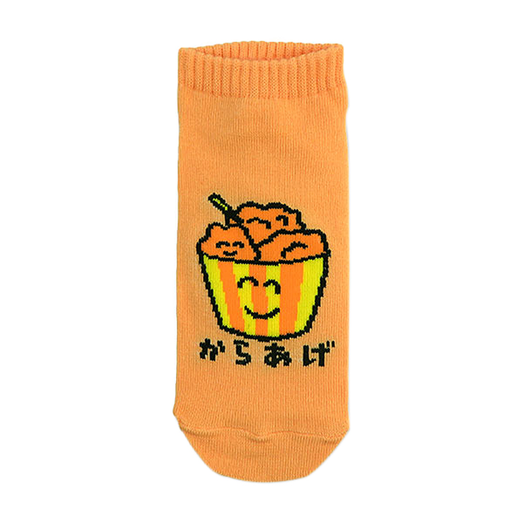 【6点までメール便280円対応】アンクル ソックス 022 10種類 スニーカーソックス 靴下 レディース 手書き ジャンクフード おえかきさん 食べ物 飲み物 女性用 ┃ ankle