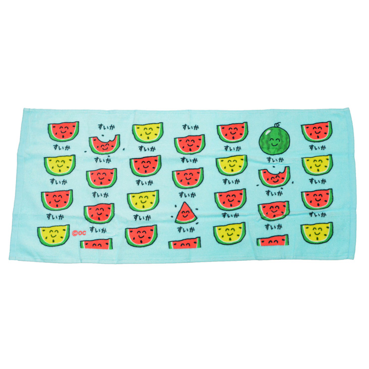 2枚までメール便280円対応】フェイスタオル プリント 16種類 タオル