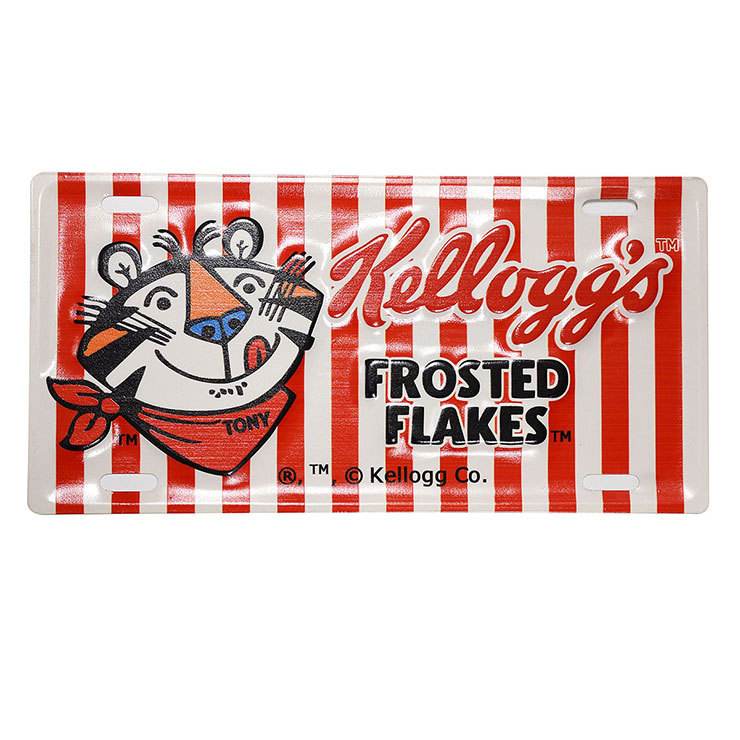 4枚までメール便280円対応 看板 ケロッグ トニーザタイガー 4デザイン エンボス 壁掛け キャラクター サインプレート アメリカン雑貨 Signplate Klg 1 Freedom Web 通販 Yahoo ショッピング