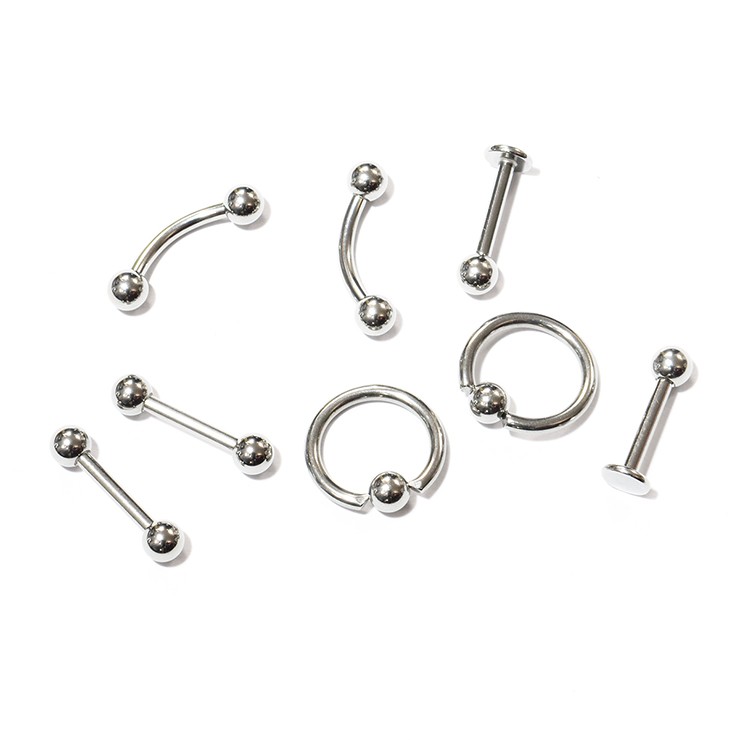 ボディピアス トライアルセット 福袋 16G(1.2mm) 14G(1.6mm)のボディー