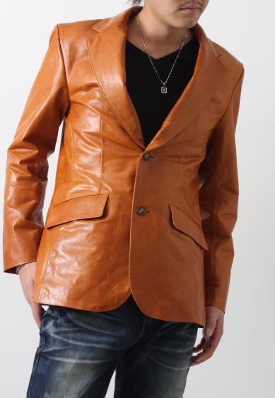 フリーダムレザー 日本製 革ジャンホースオイル 2Bテーラード 本革