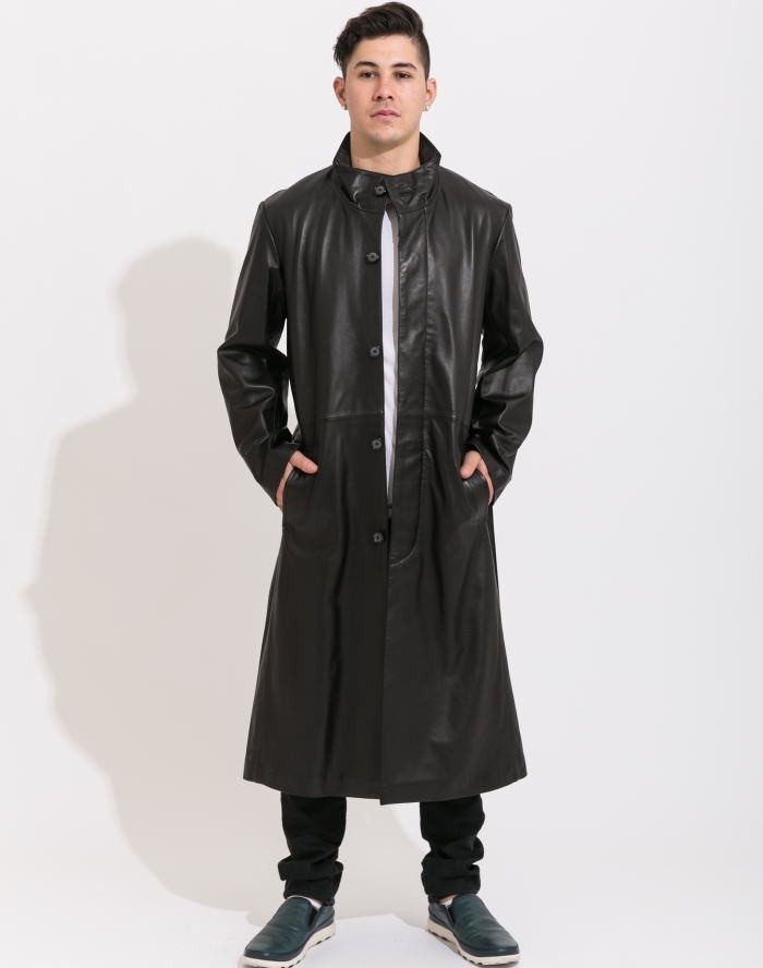 美品●希少カラー/ラベンダー●最高級ラムレザー ロングレザージャケット 本革 M 美品○希少カラー/ラベンダー○最高級ラムレザー ロングレザー