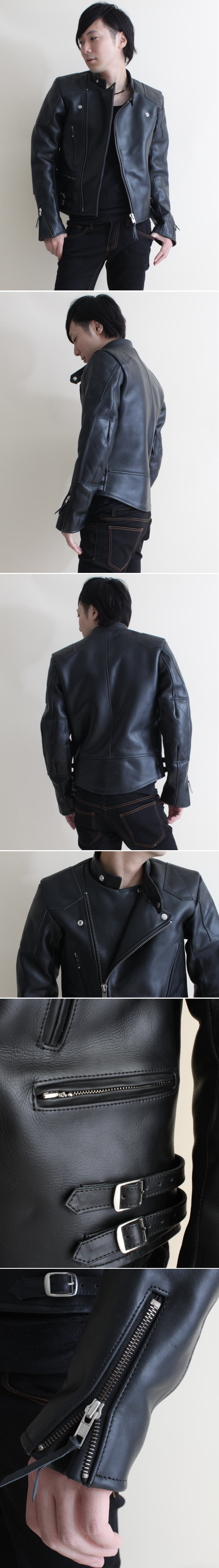 美品 フリーダム レザー ダブルライダースジャケット 牛革 ブラック 36 Yahoo!オークション - FREEDOM ダブルライダースジャケット/36/牛革/BL