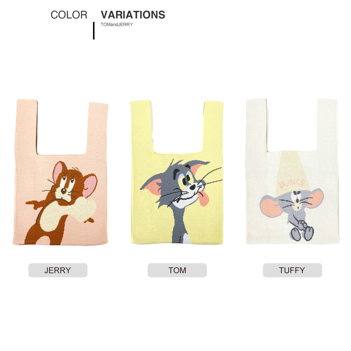 ACCOMMODE(アコモデ) トムとジェリー トートバッグ レディース TOM ACCOMMODE(アコモデ) トムとジェリー トートバッグ レディース TOM