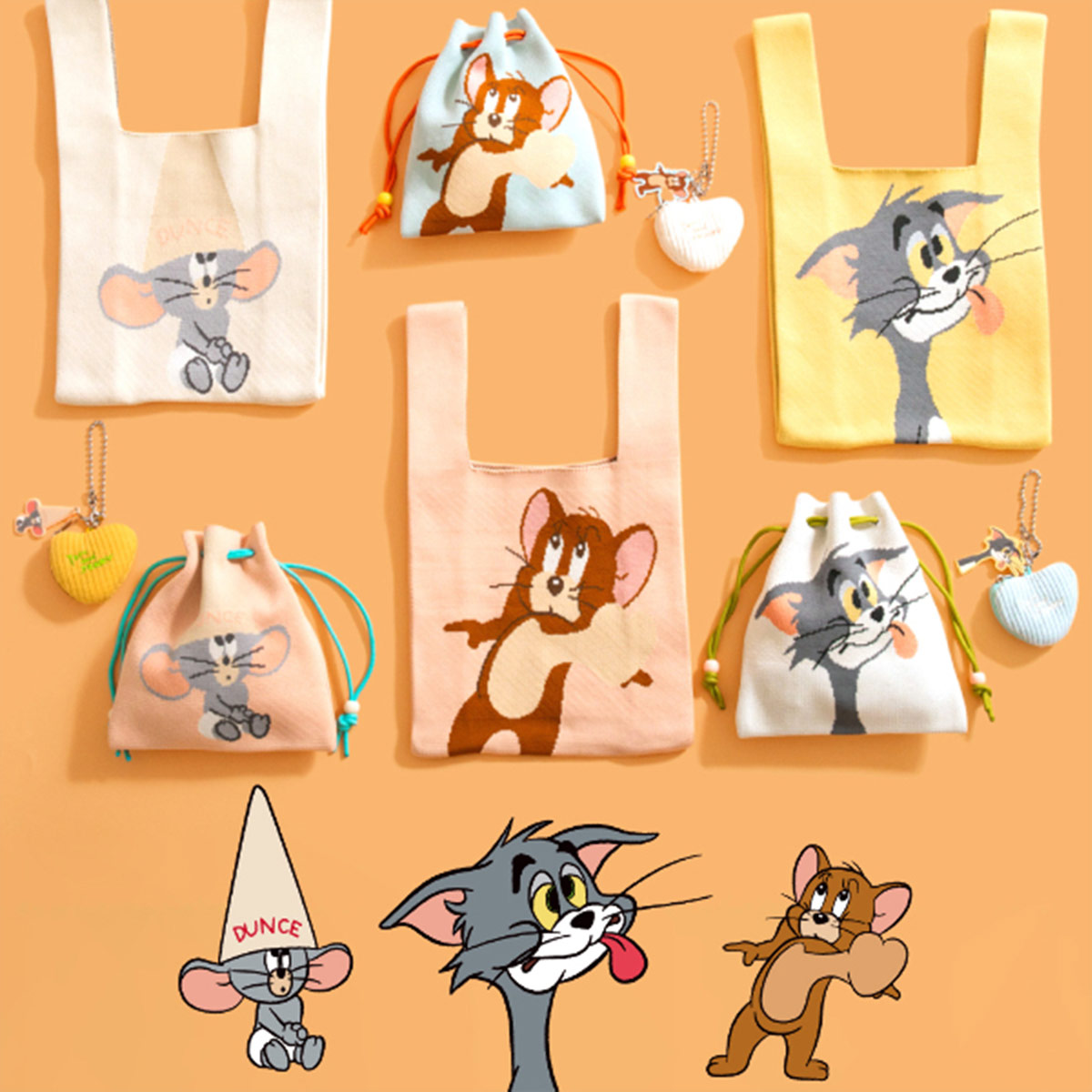 トムとジェリー トートバッグ レディース TOM and JERRY W-TJ1611