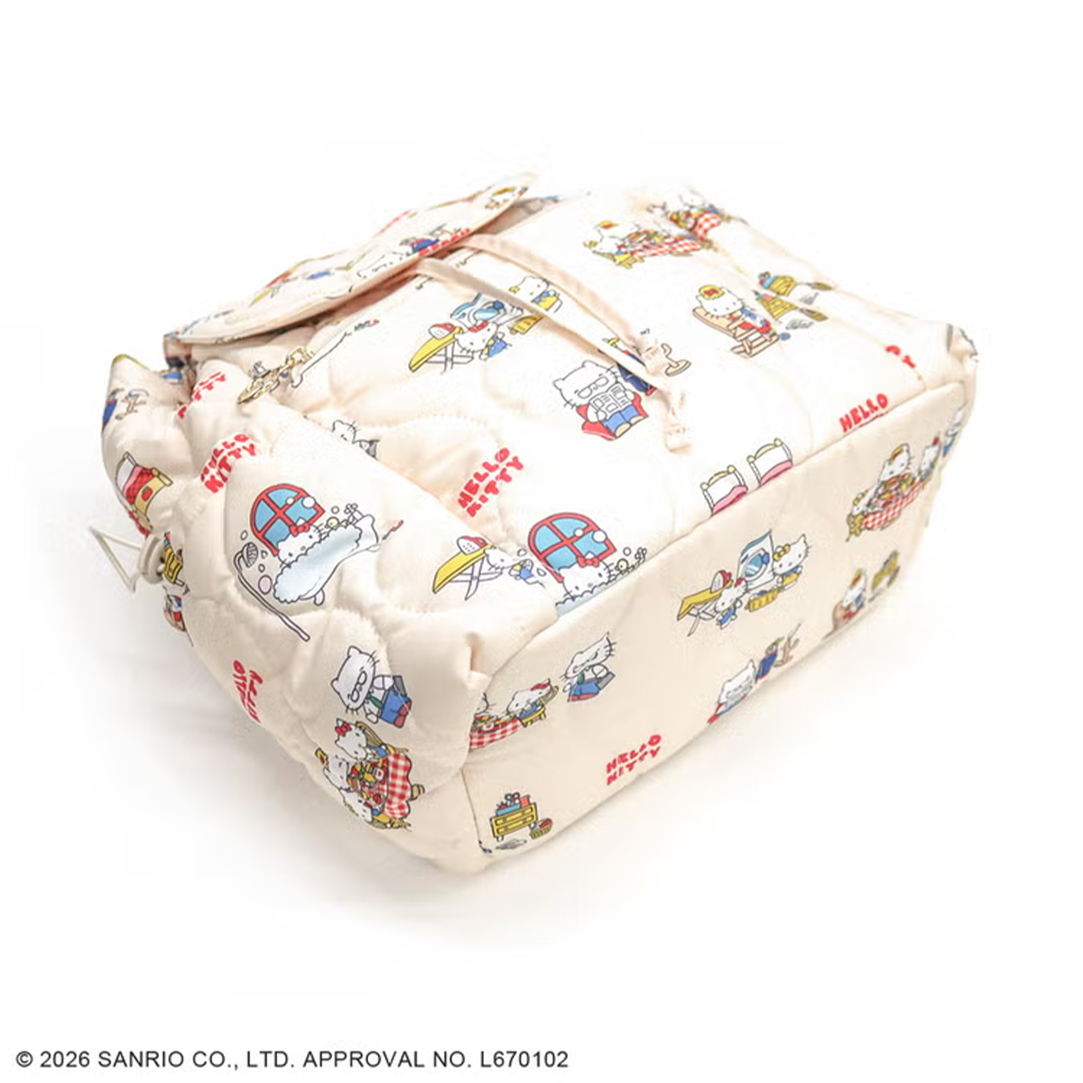 ACCOMMODE（アコモデ） sanrio ハローキティ レディース キルティング