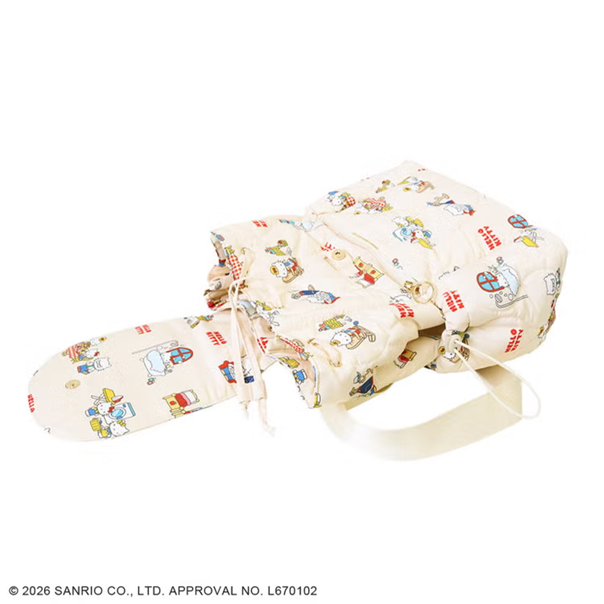 ACCOMMODE（アコモデ） sanrio ハローキティ レディース キルティング