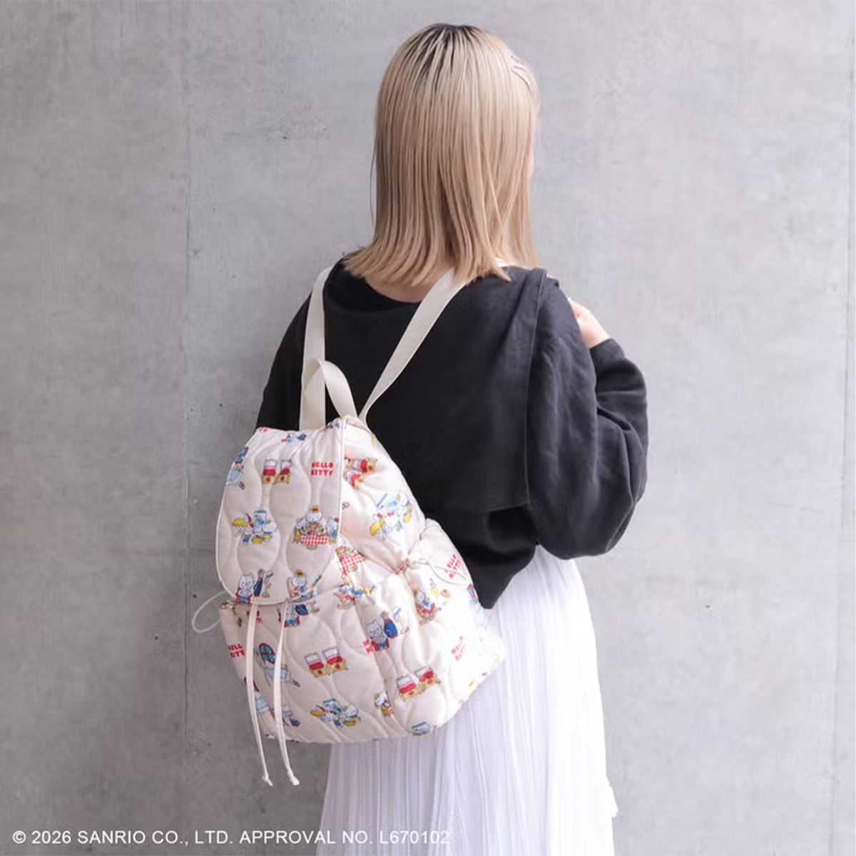 ACCOMMODE（アコモデ） sanrio ハローキティ レディース キルティング