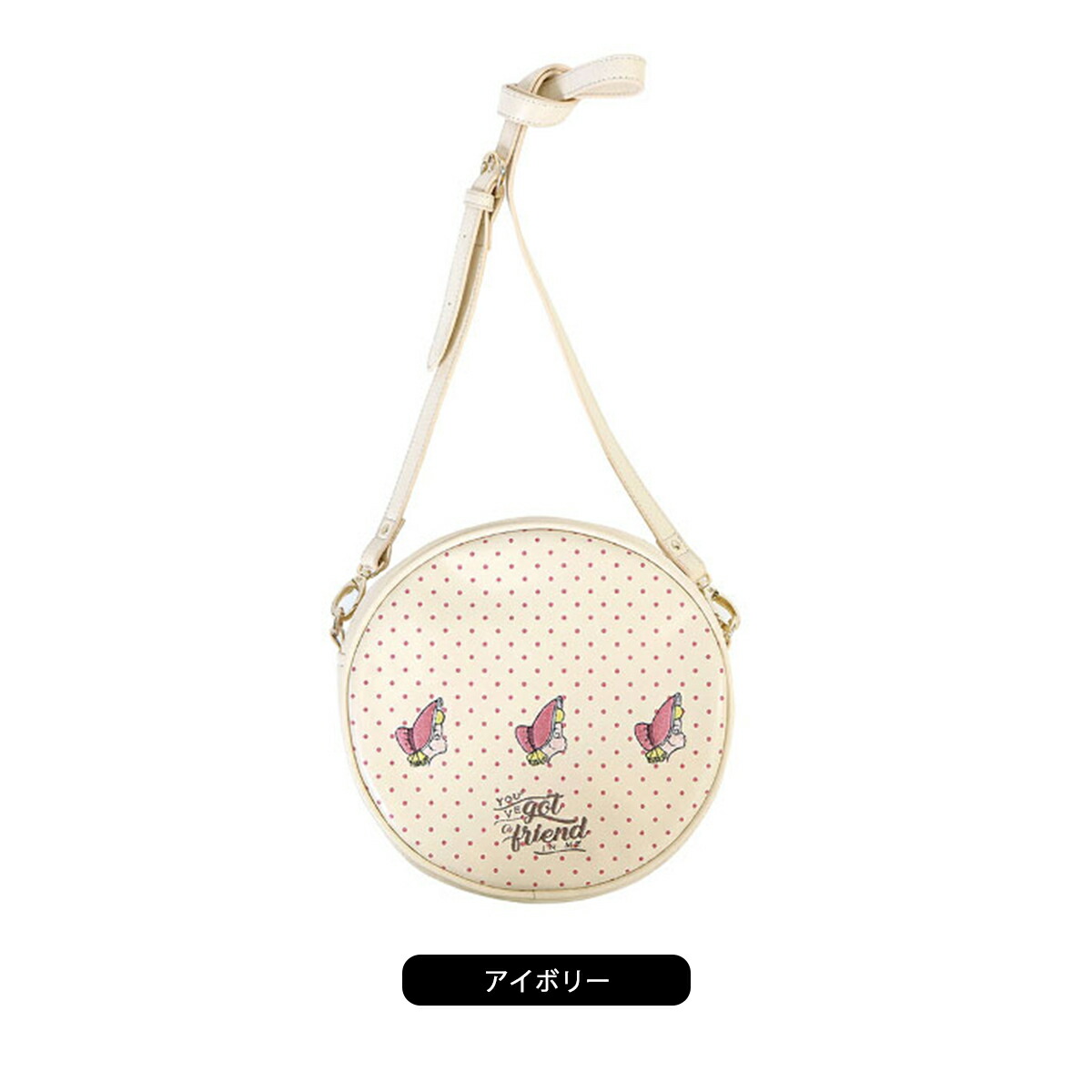 バッグ ポーチ トイストーリー サークルバッグ 小物入れ クラッチ 刺繍