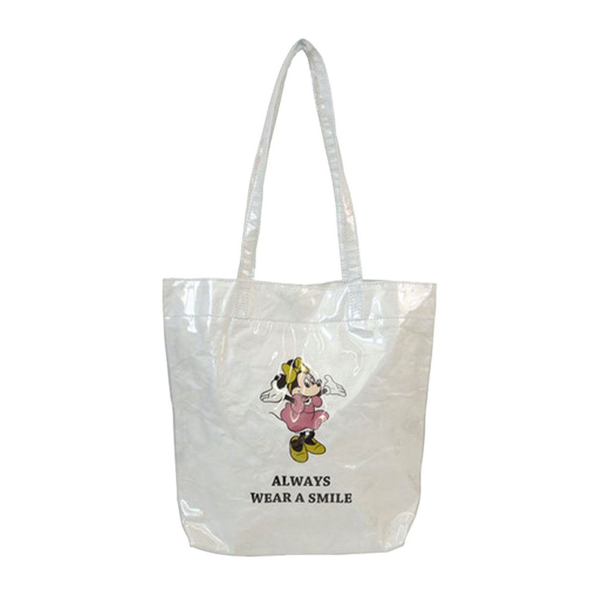 ディズニー グッズ トートバッグ レディース ミッキーマウス プルート ミニー クリアポケットトート おしゃれ 通勤 お買い物 アコモデ 送料無料 E Fridstore フリッドストア 通販 Yahoo ショッピング