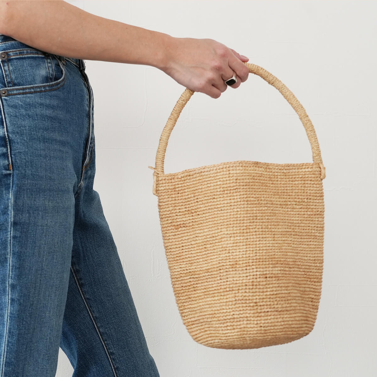 MADE IN MADA（メイドインマダ） かごバッグ エコバッグ レディース