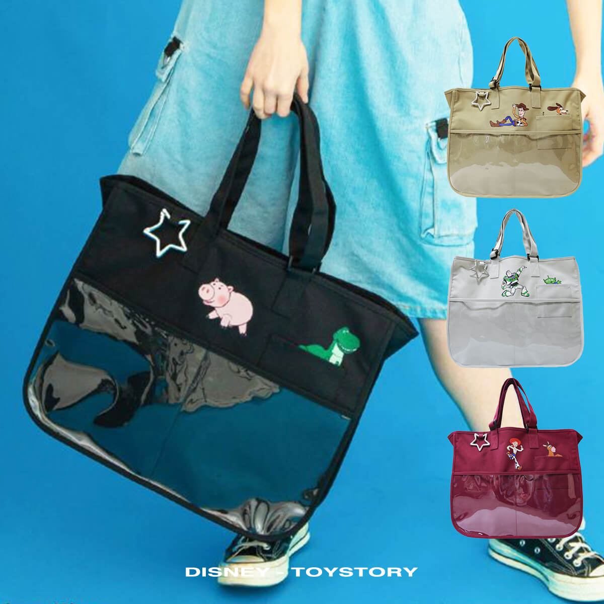トートバッグ トイストーリー ディズニー レディース アコモデ D-BC111