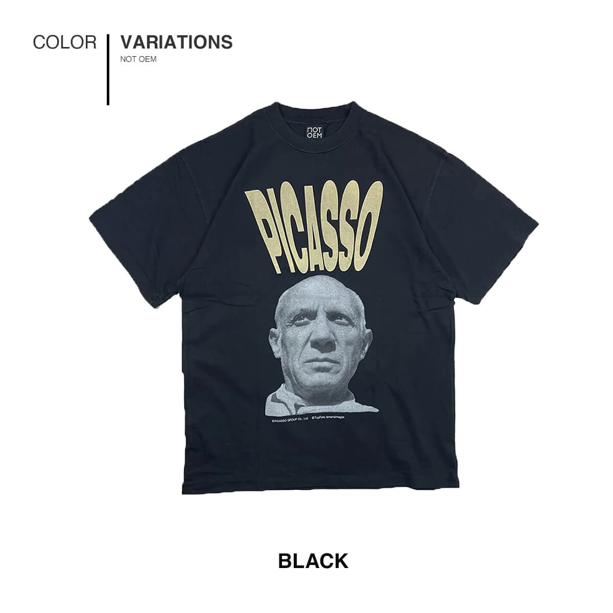 ピカソ Tシャツ レディース メンズ ユニセックス NOTOEM NOT-14 半袖