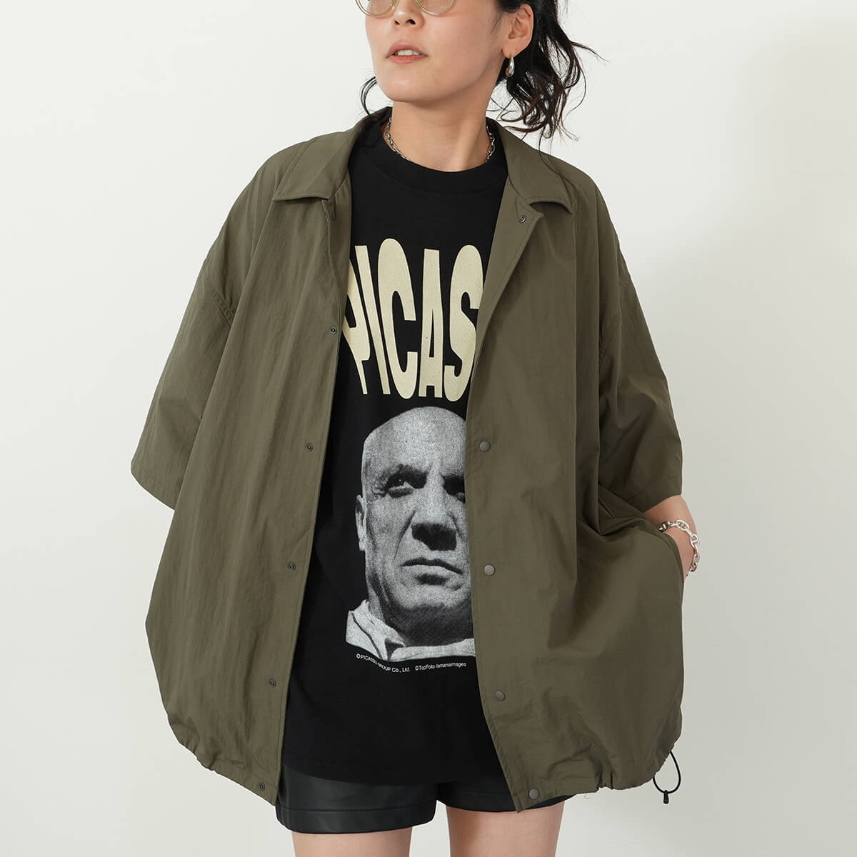 ぴかそページ④ ピカソ Tシャツ レディース メンズ ユニセックス NOTOEM NOT-14 半袖