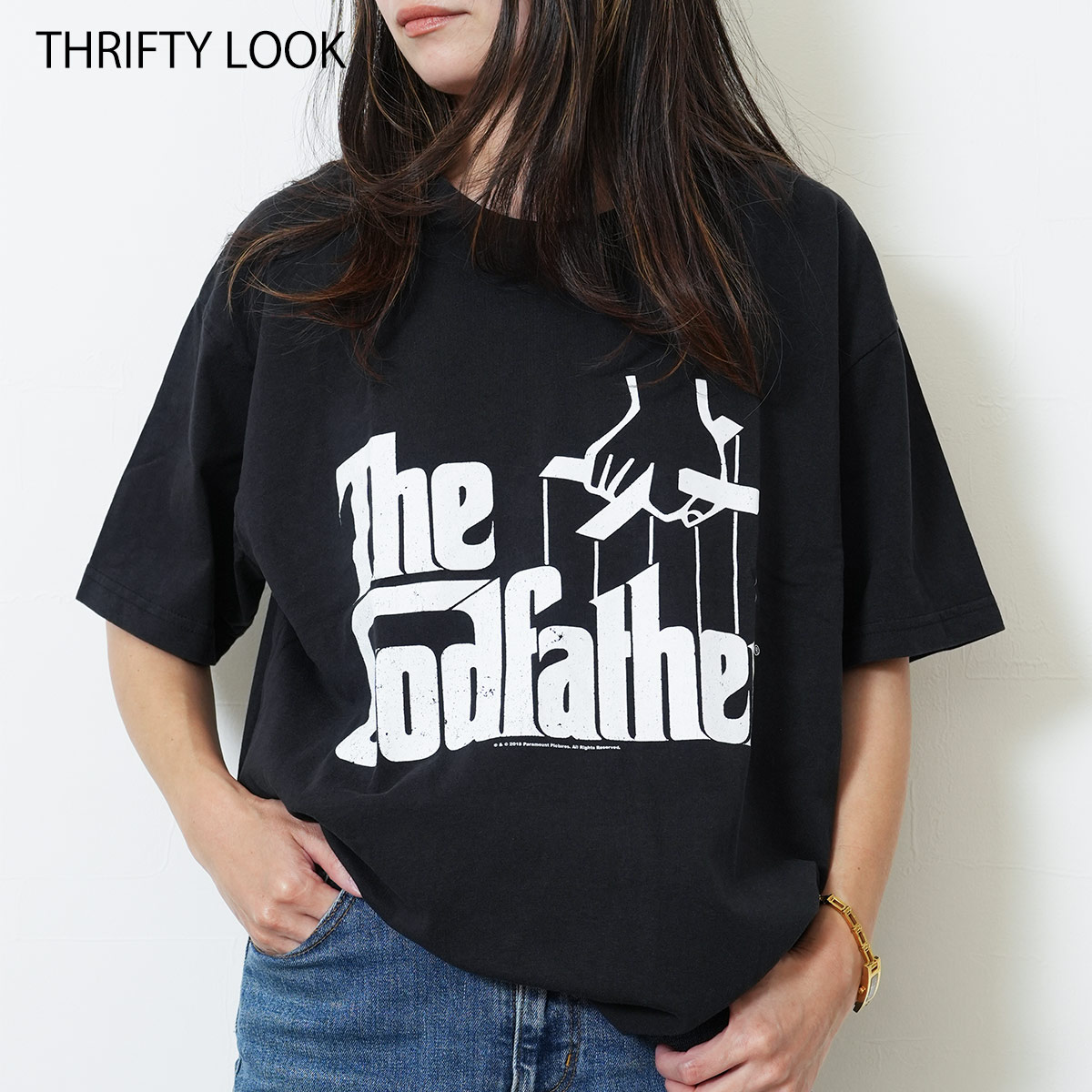 THRIFTY LOOK Tシャツ レディース メンズ ユニセックス THRIFTY LOOK 