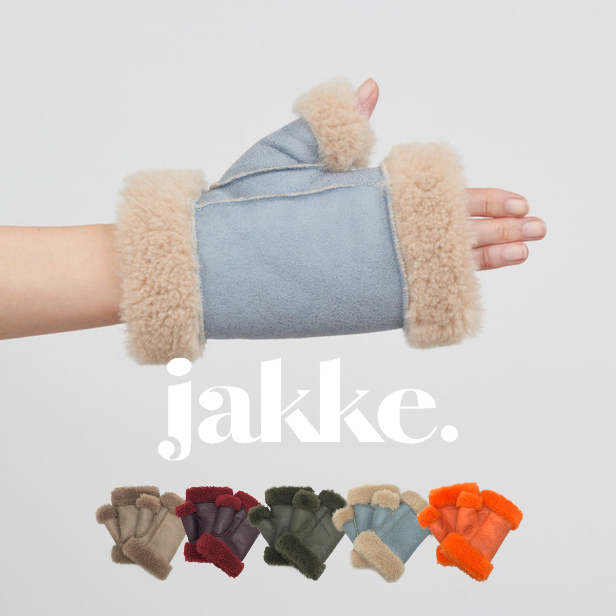 手袋 レディース 暖かい ブランド ジャッキー JAKKE ファー