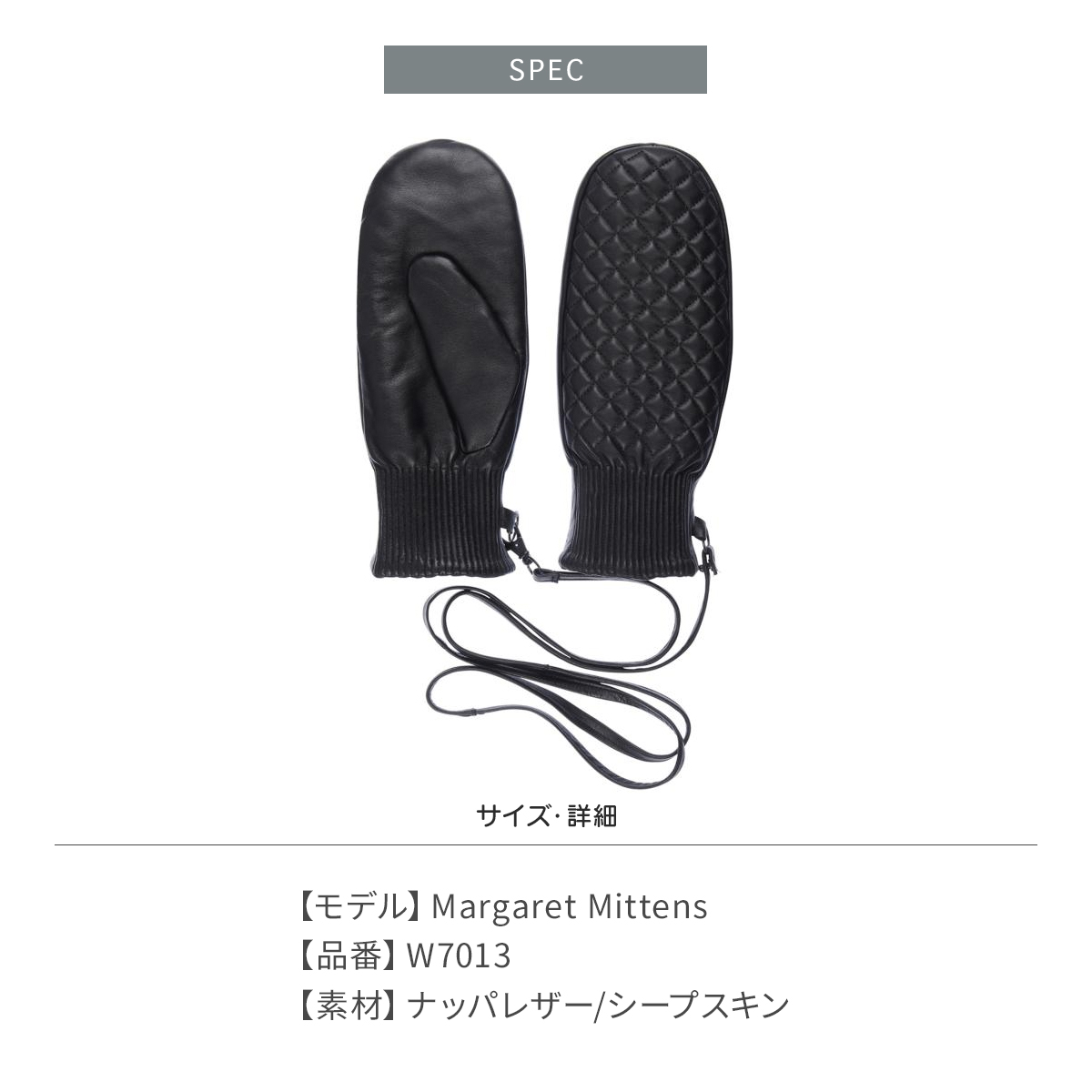 EMU Australia 手袋 レディース レザー 革 ミトン エミュ