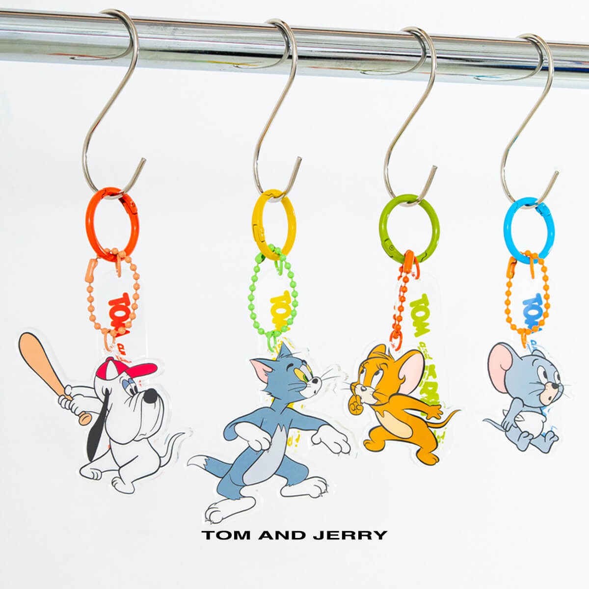 TOM and JERRY トムとジェリー 公式 ハローアクリルチャーム W-TJ1531