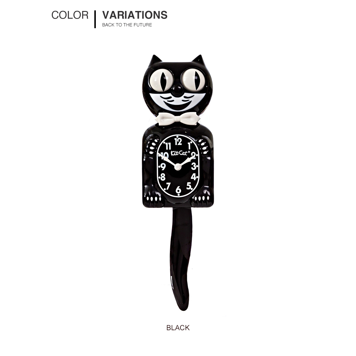 キットキャットクロック Kit-Cat Klock 正規品 猫 壁掛け時計 Back to