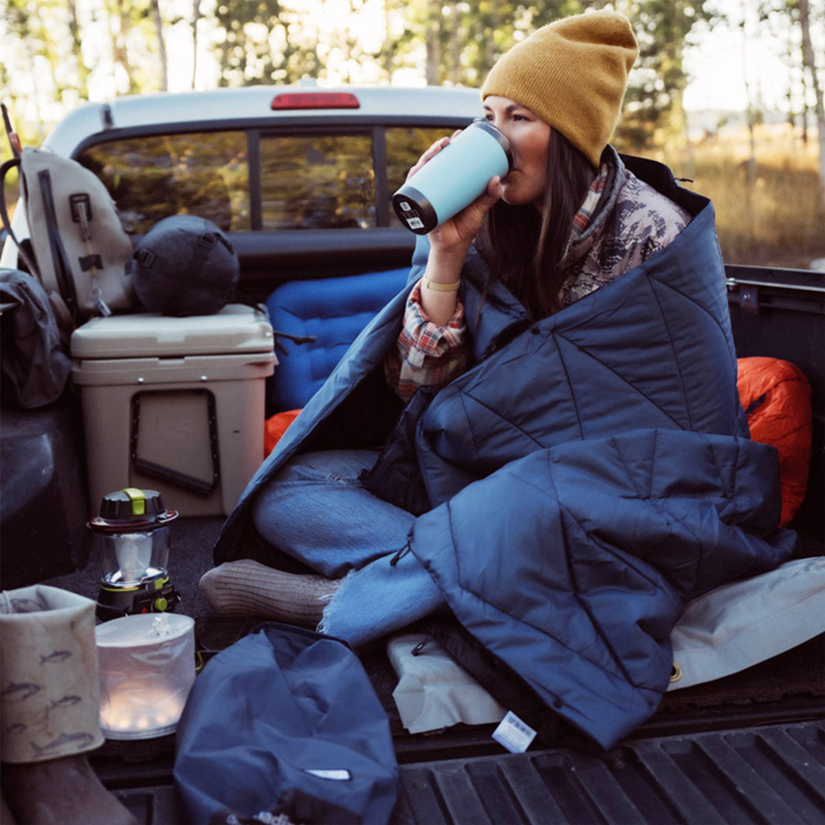 ブランケット レディース メンズ NOMADIX PUFFER BLANKET ノマディック