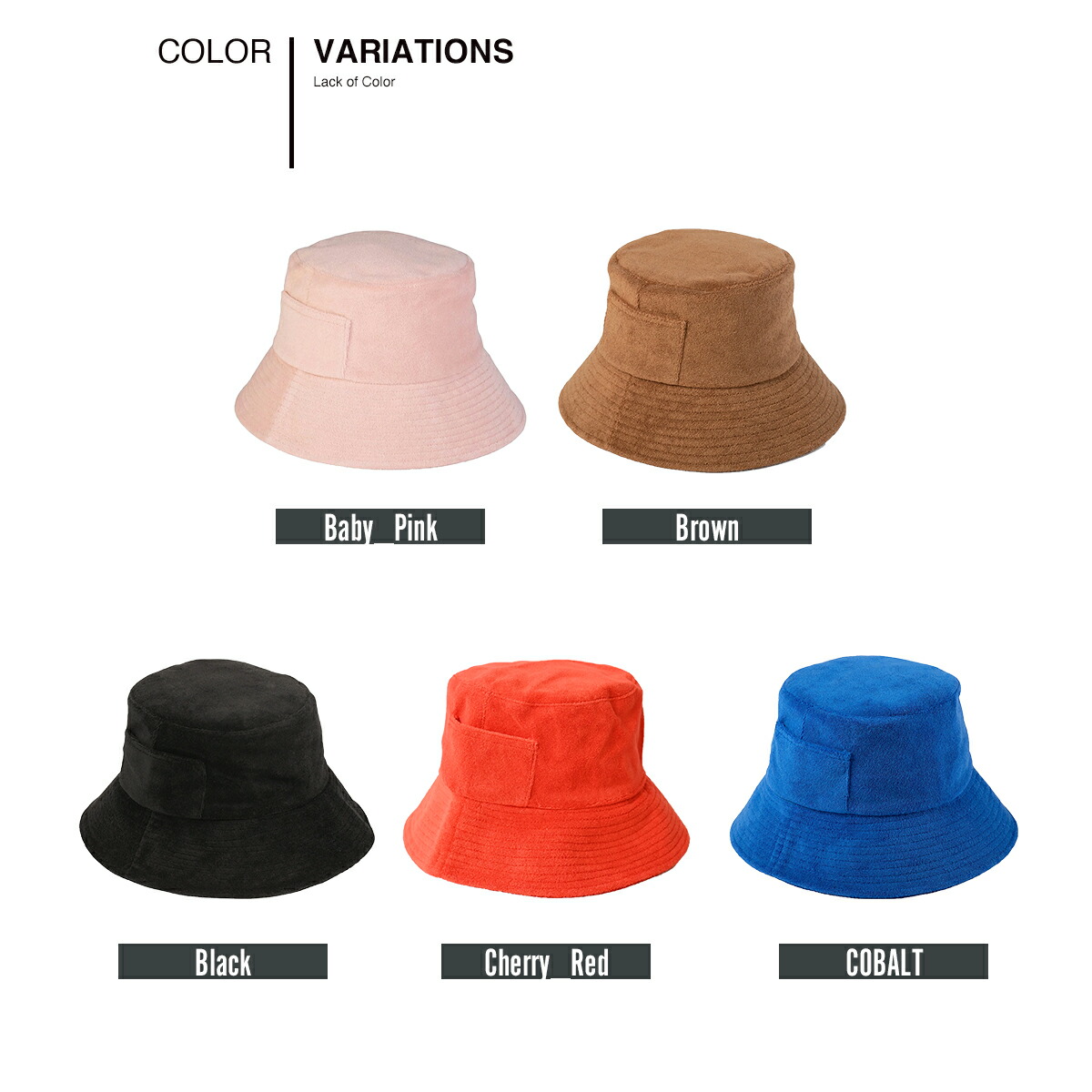 バケットハット レディース メンズ ユニセックス ラック ラックオブカラー Lack of Color UVカット Wave Bucket Terry  UPF50+ 帽子 紫外線対策 ポケット付き