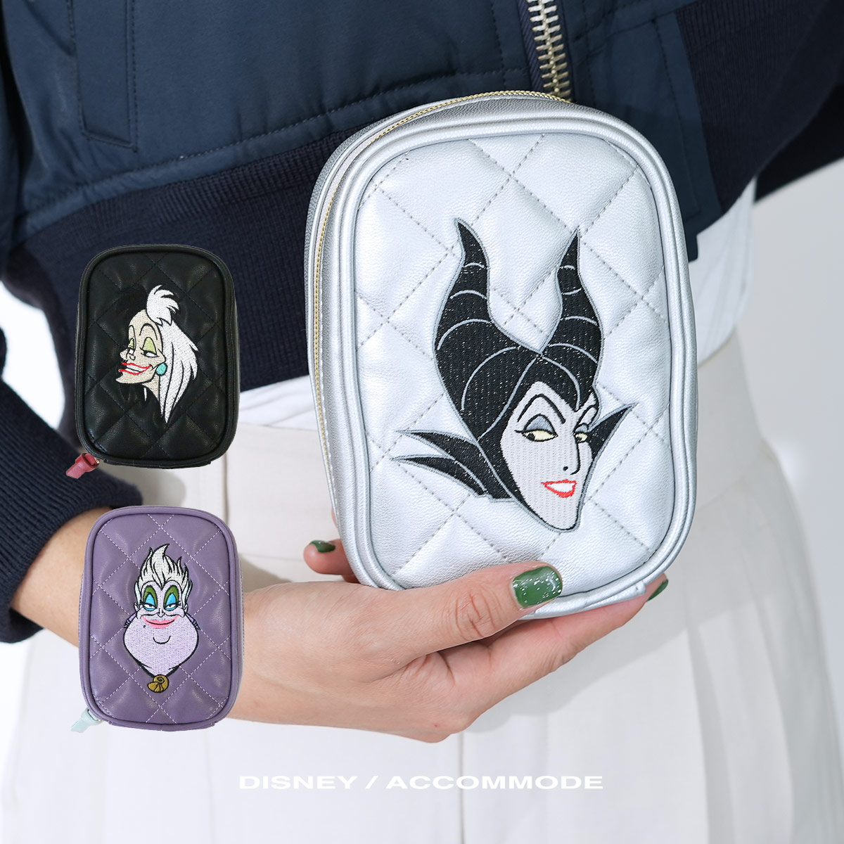 ランキング2025 ACCOMMODE disney レディース ディズニー 化粧ポーチ ポーチ 小物