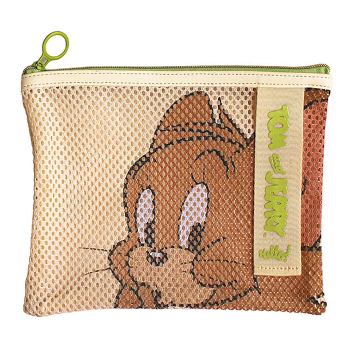 TOM and JERRY トムとジェリー 公式 ハローメッシュポーチ W-TJ1522