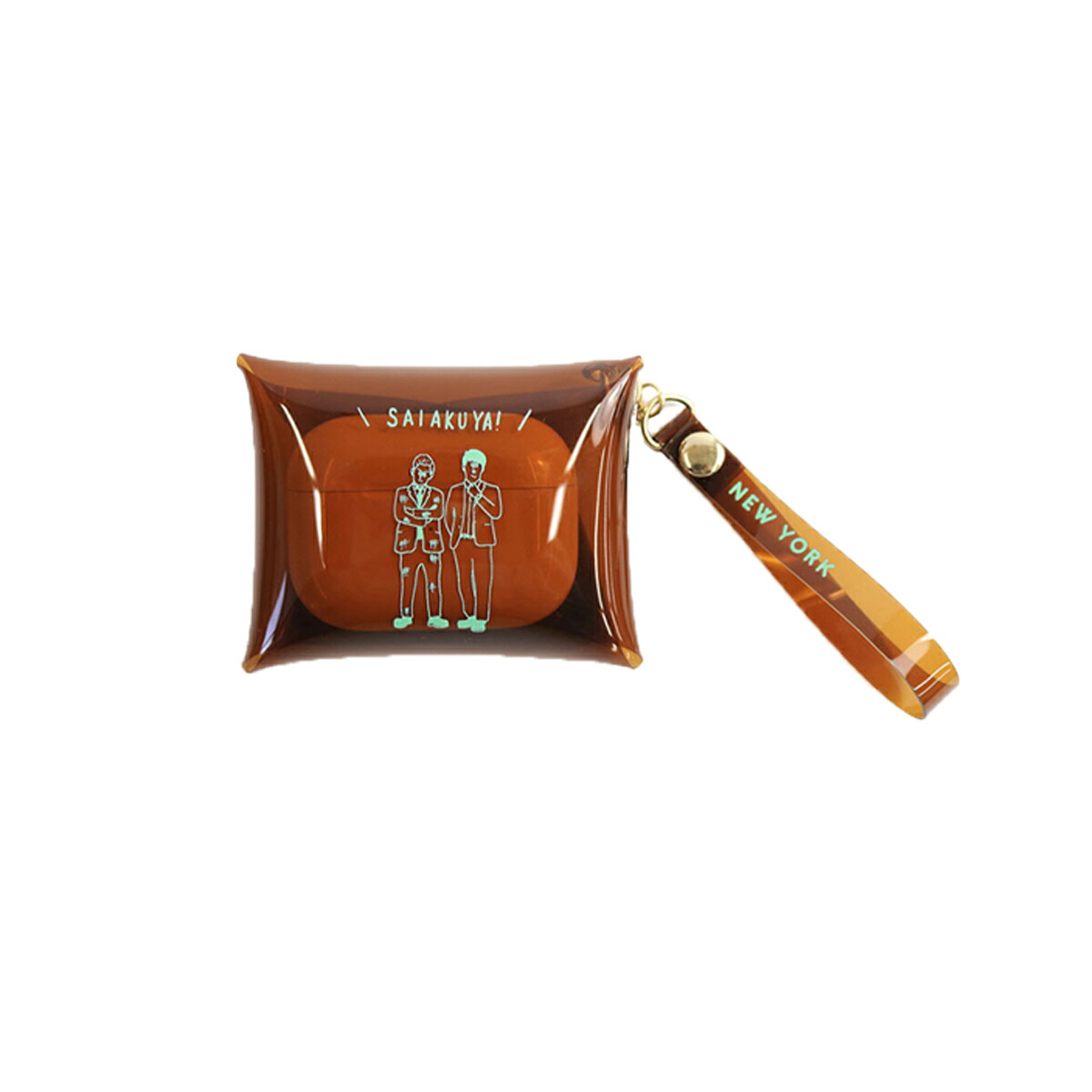 ポーチ クリア マルチカラー ヨシモト 吉本 芸人 ブランド アコモデ  