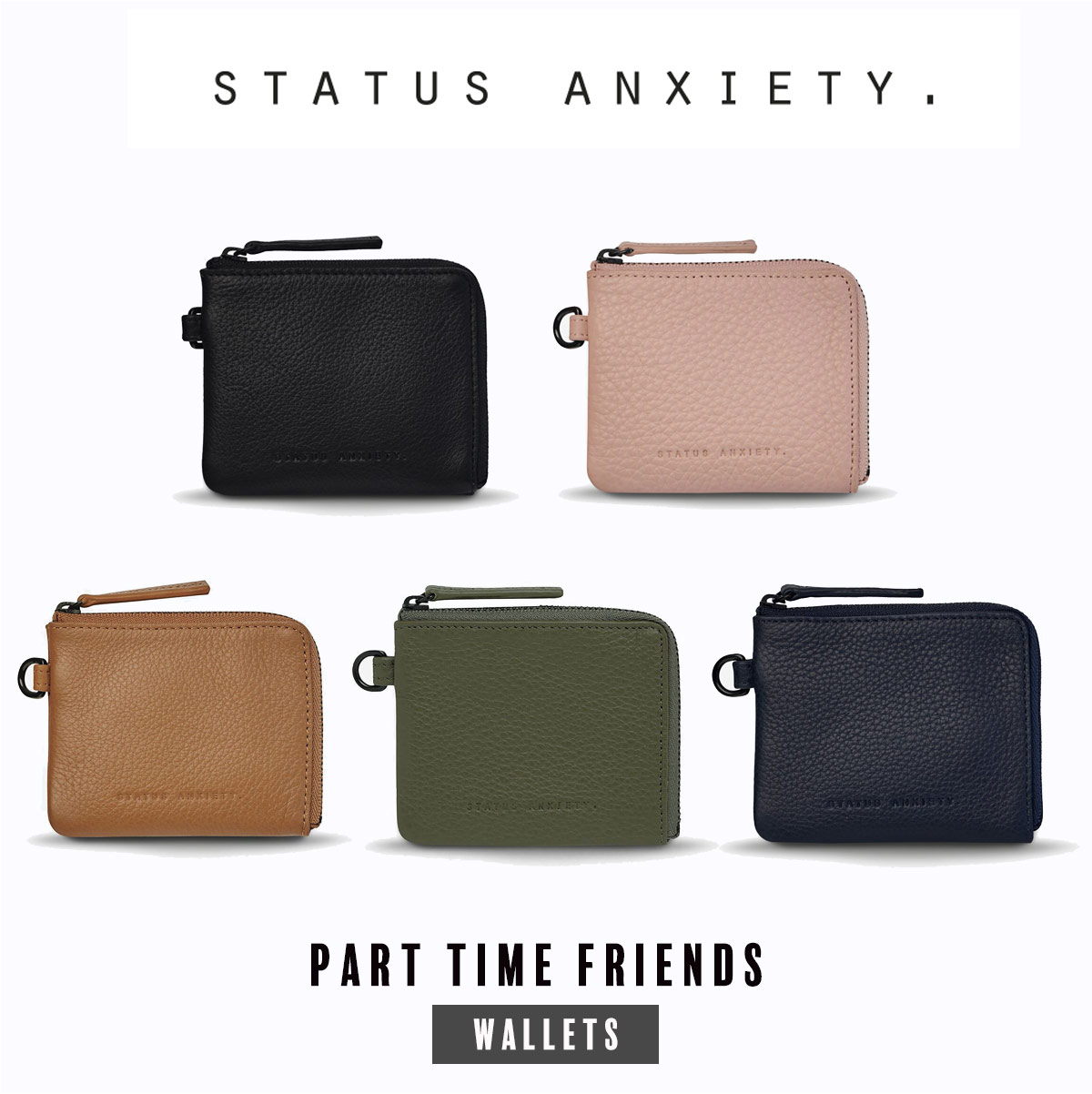 STATUS ANXIETY 財布 レディース メンズ ウォレット コイン