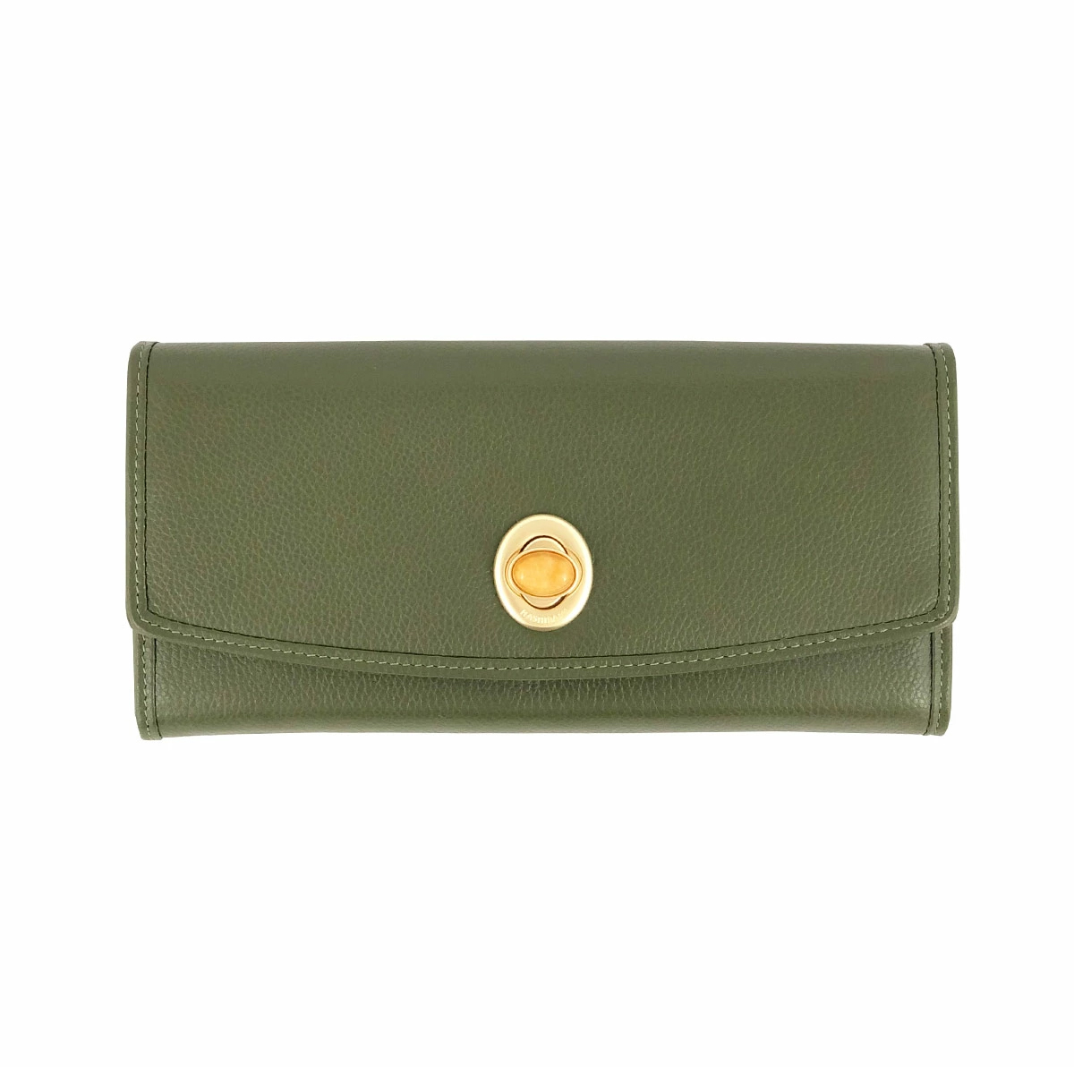 未使用 ハシバミ × ロデスコ ☆ 別注 ストラップ付 長財布 レザー 天然石 ACCOMMODE ハシバミ 財布 本革 皮製品 ウォレット レディース 長