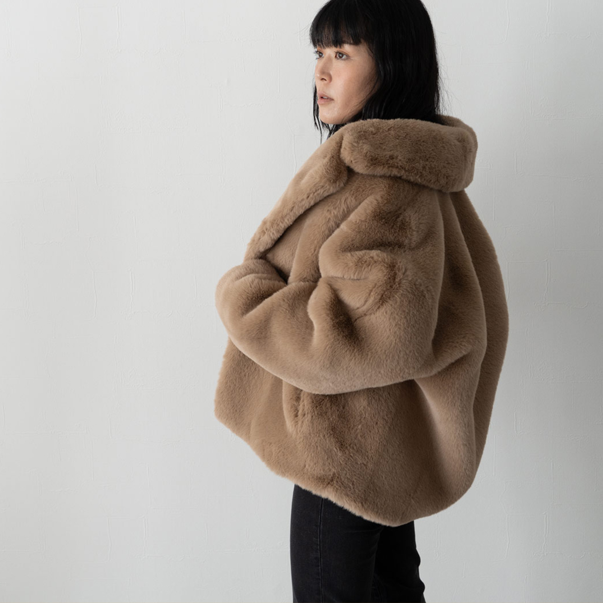 jakke（ジャッキー） ジャケット コート レディース ファー エコファー