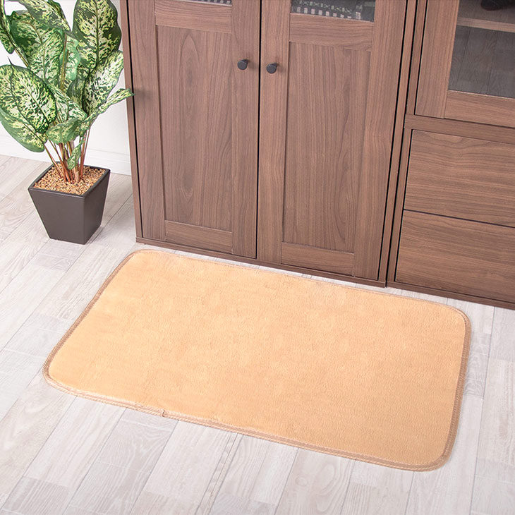 フリーリー キッチンマット 玄関マット 洗える マット 45×90 オール