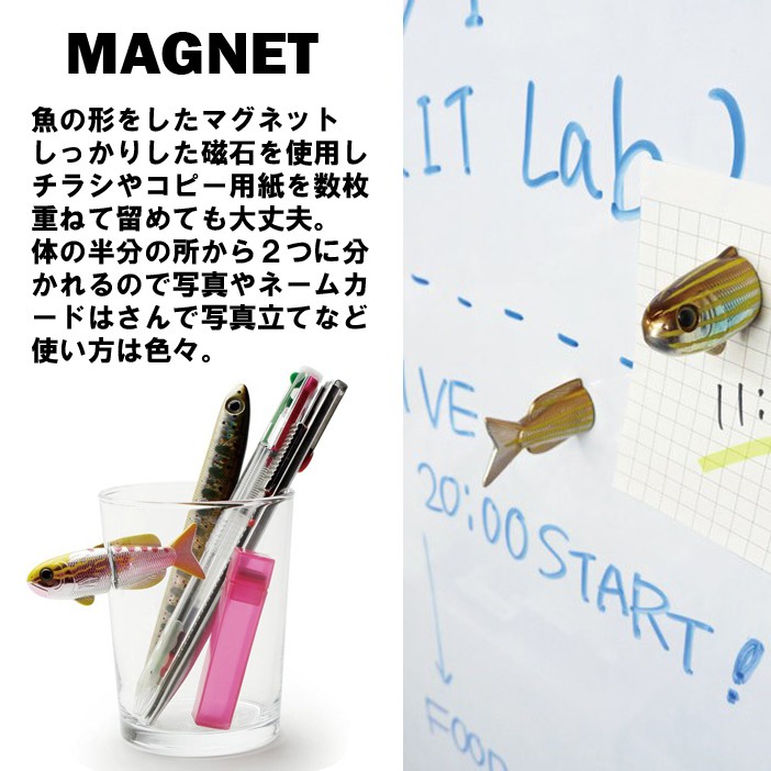 GLOBAL FORME CONCRETE ゆうパケット対応8個迄 FiiiiiSH MAGNET