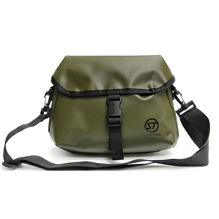 ドラムショルダー 2回再販](ORIGINAL) ドローストリングショルダーバッグ (khaki