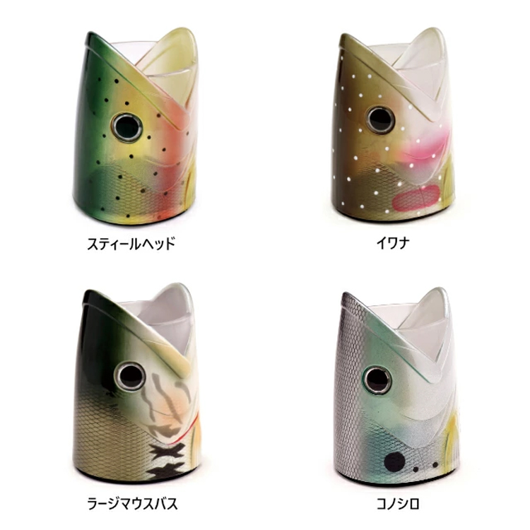 FiiiiiSH フィッシュデスクホルダー 魚型ペン立て ステーショナリー
