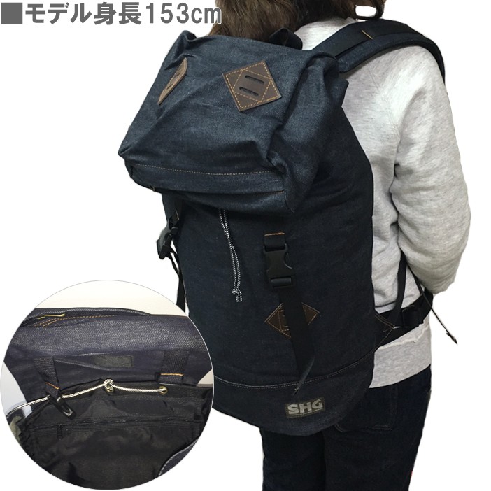 SMFK デニムリュックサック SMFK デニムリュックサック